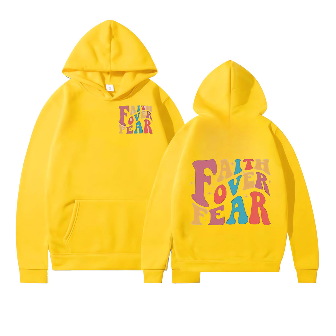 Women's Hoodie with Motivational Graphic Details Lisslune