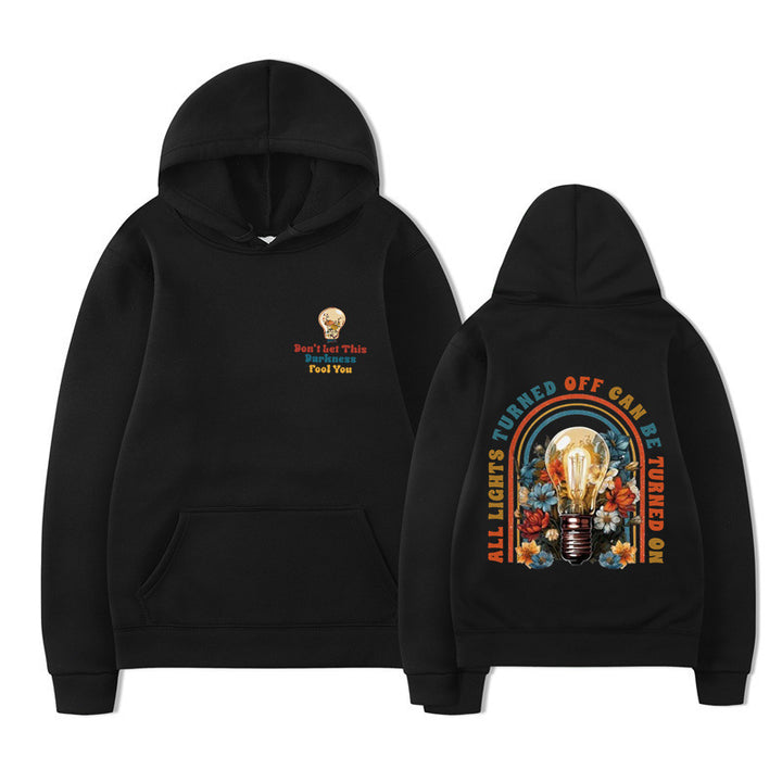 Women's hoodie with colorful design and relaxed fit Lisslune