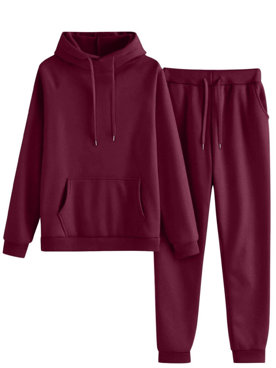 Women's hoodie and jogger set in a casual cut with practical pockets Lisslune