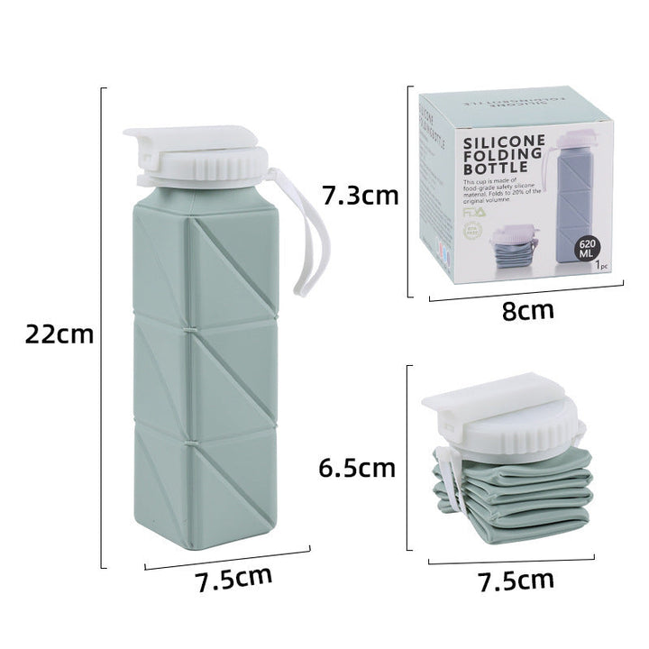 Lisslune | Practical Foldable Silicone Bottle for On the Go