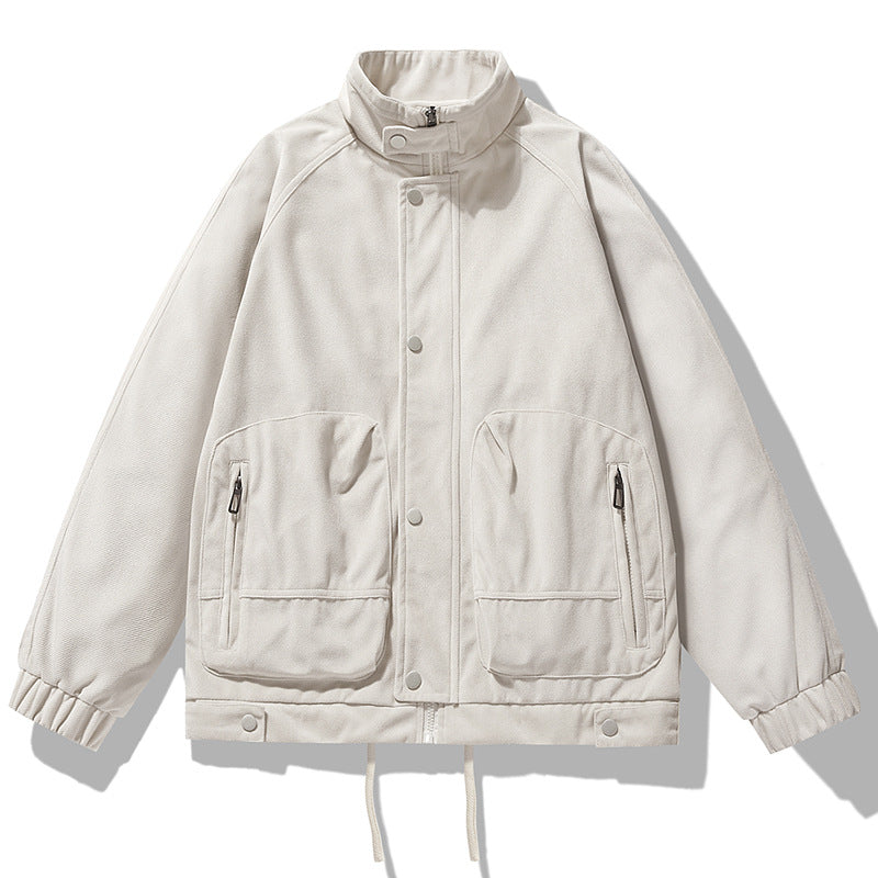 Men's Leisure Jacket with Versatile Insert Pockets Lisslune