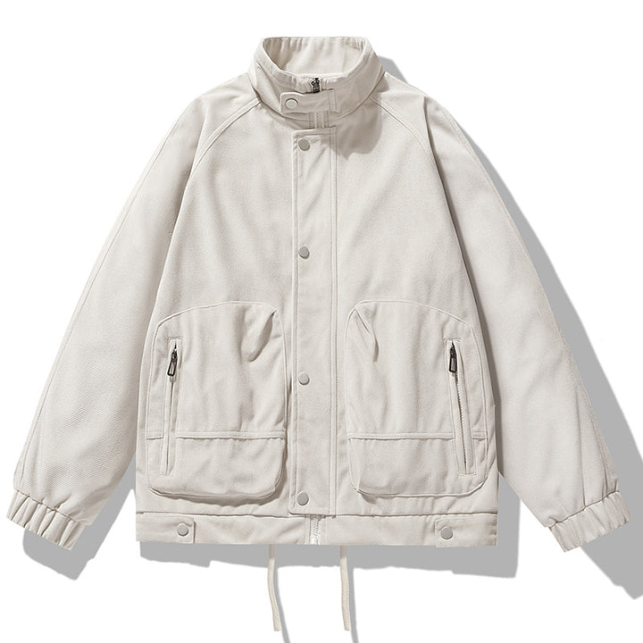 Men's Leisure Jacket with Versatile Insert Pockets Lisslune