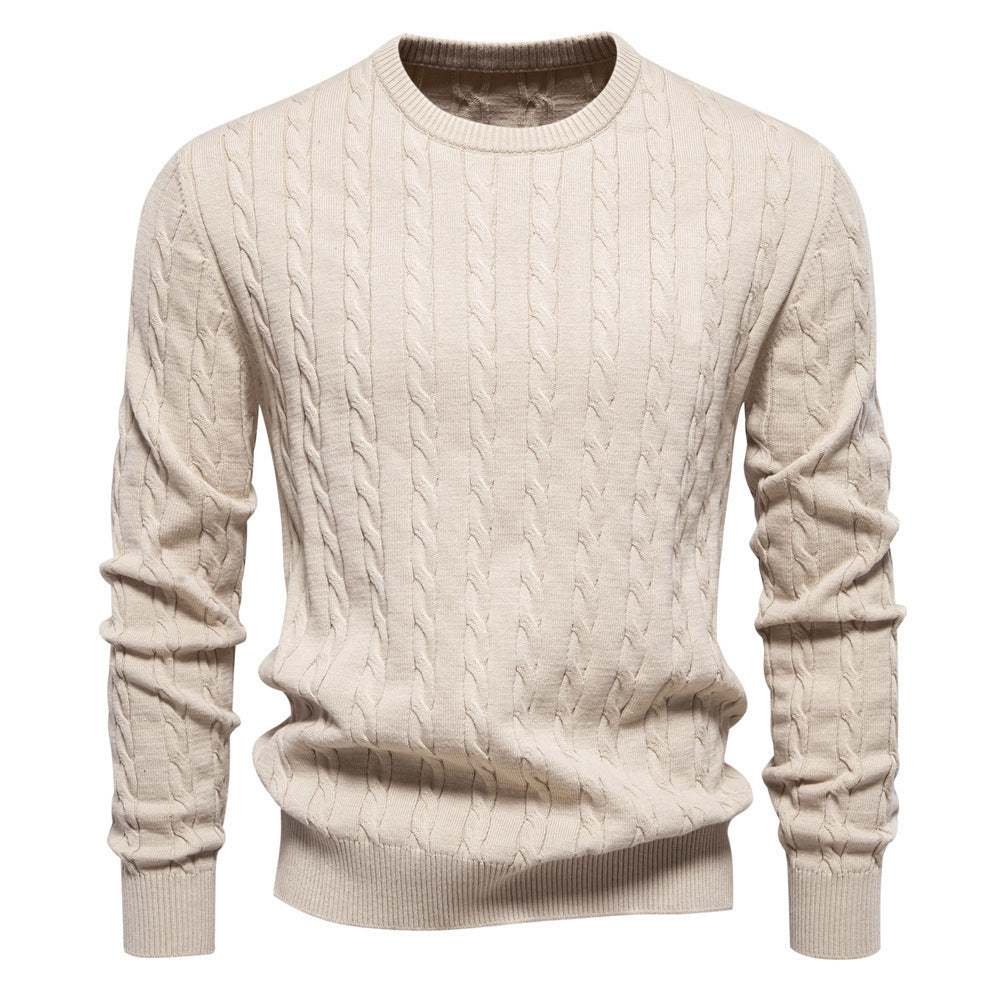 Men's Patterned Knit Sweater Lisslune