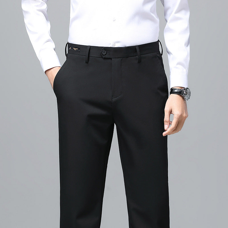 Men's elegant business trousers with fine texture Lisslune