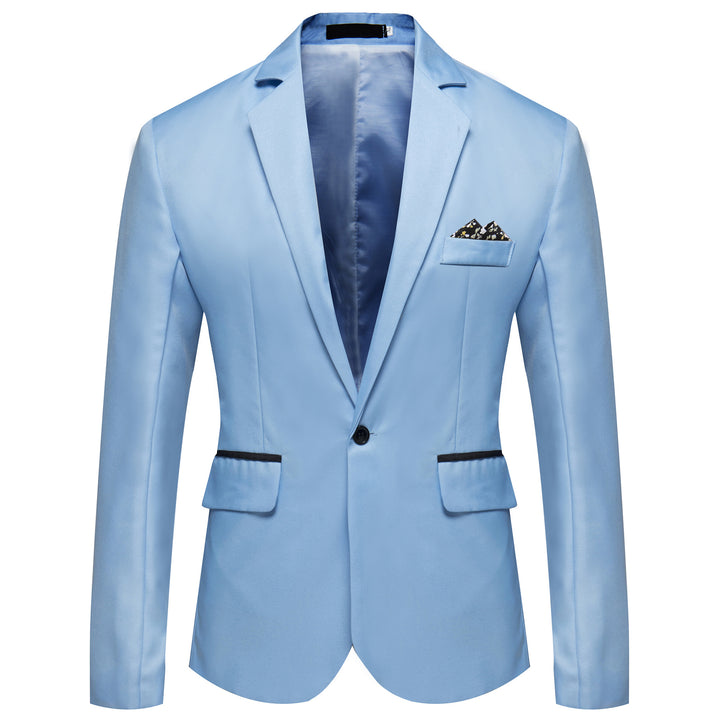 Men's fashionable and elegant suit jacket with satin finish Lisslune