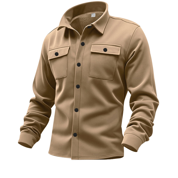 Men's Fashion Jacket with Functional Pockets and Modern Cut Lisslune