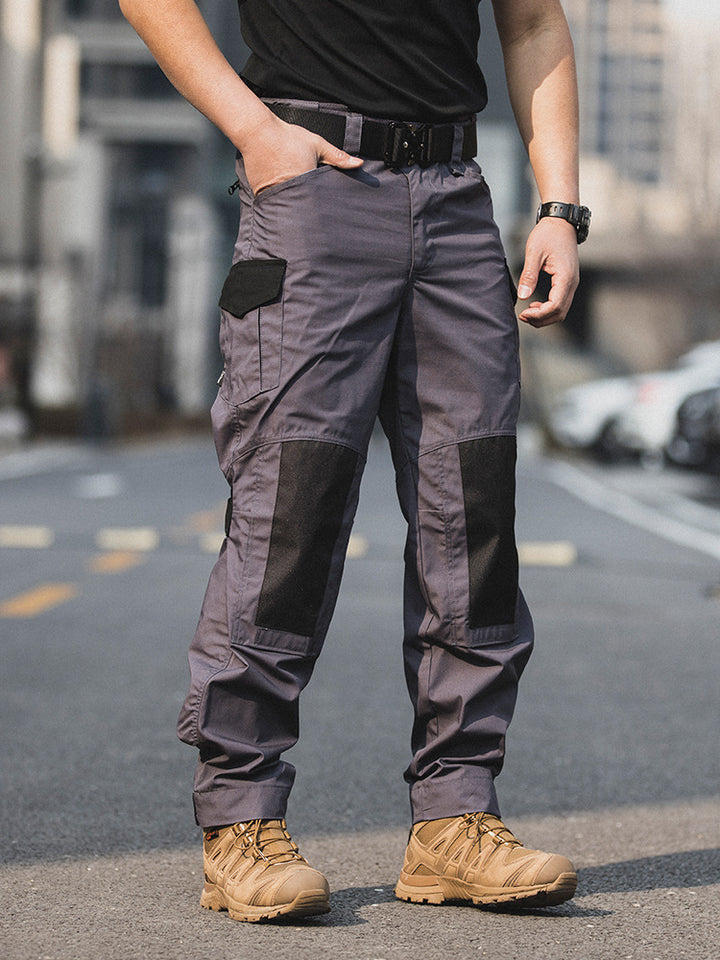 Men's tactical cargo pants with versatile pockets and durable material Lisslune