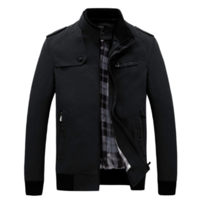Men's fashionable transitional jacket with practical pockets and modern cut Lisslune