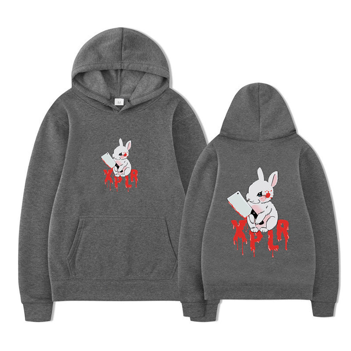 Women's hoodie with striking cartoon motif and comfortable fit Lisslune