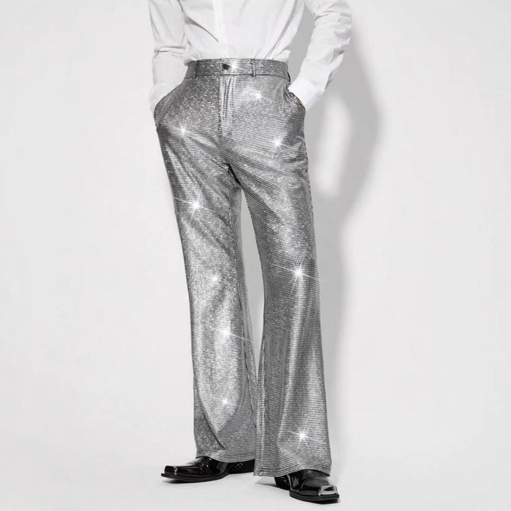 Men's Sparkling Party Pants in Elegant Cut Lisslune