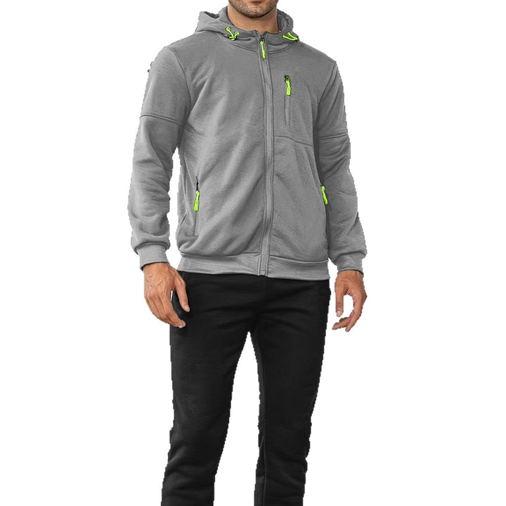 Men's training jacket with practical pockets and breathable function Lisslune