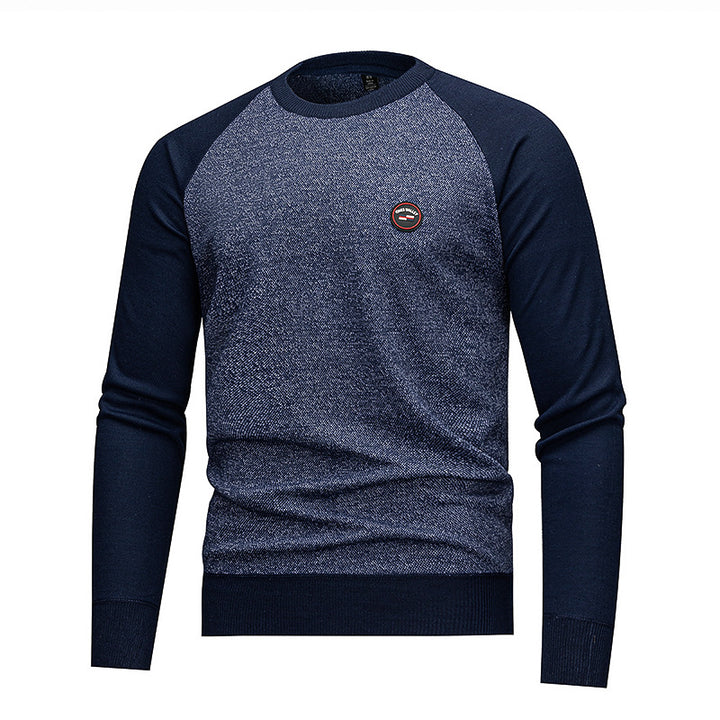 Men's Stylish Sweat Pullover with Raglan Sleeves Lisslune