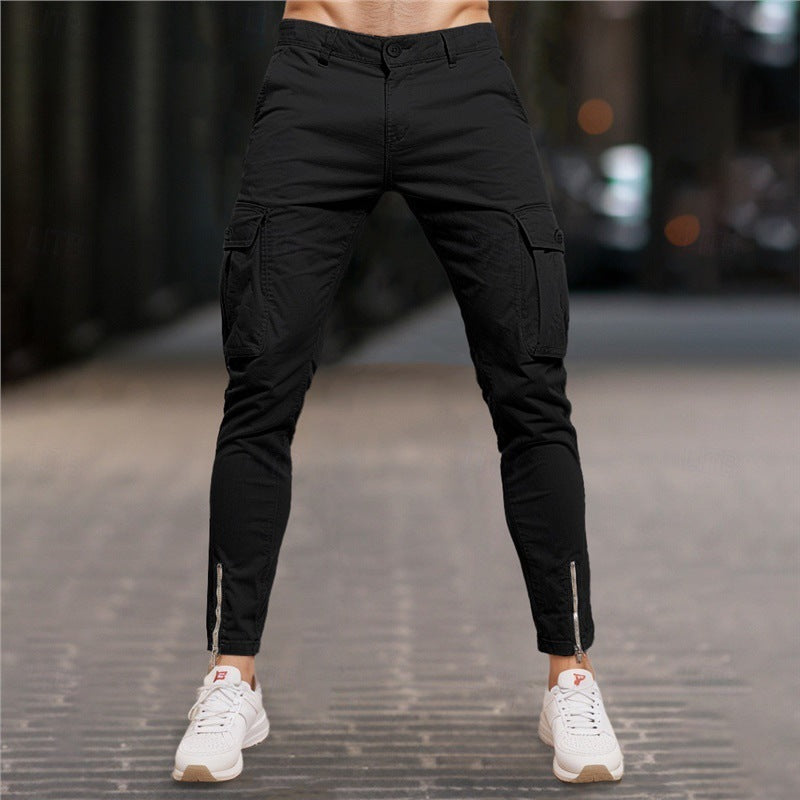 Men's Modern Cargo Pants with Zipper Lisslune