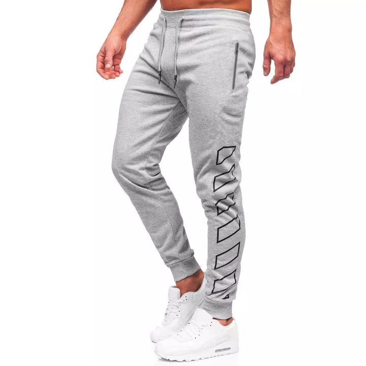 Men's sporty jogging trousers with zip pockets Lisslune