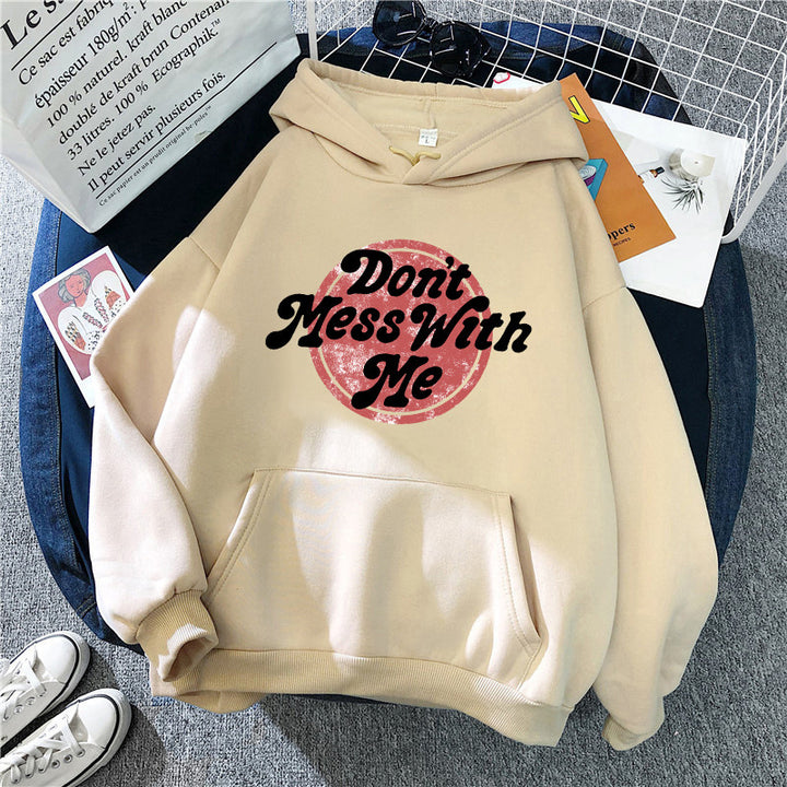 Women’s hoodie with creative statement design Lisslune