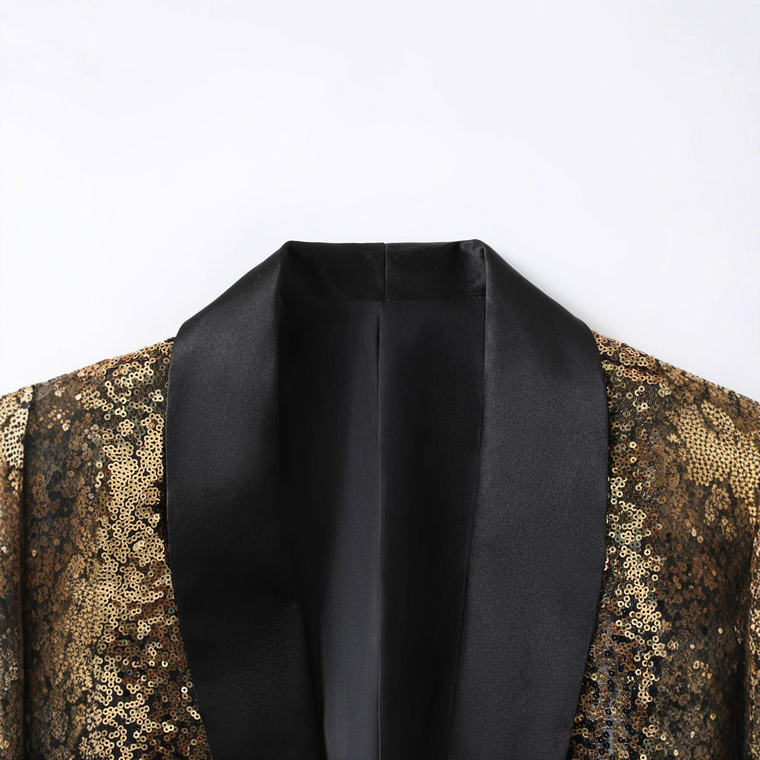 Men's Glamorous Sequin Blazer Lisslune
