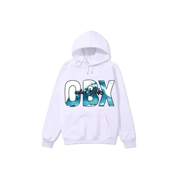 Women's Hooded Sweatshirt with Maritime Graphic Design Lisslune