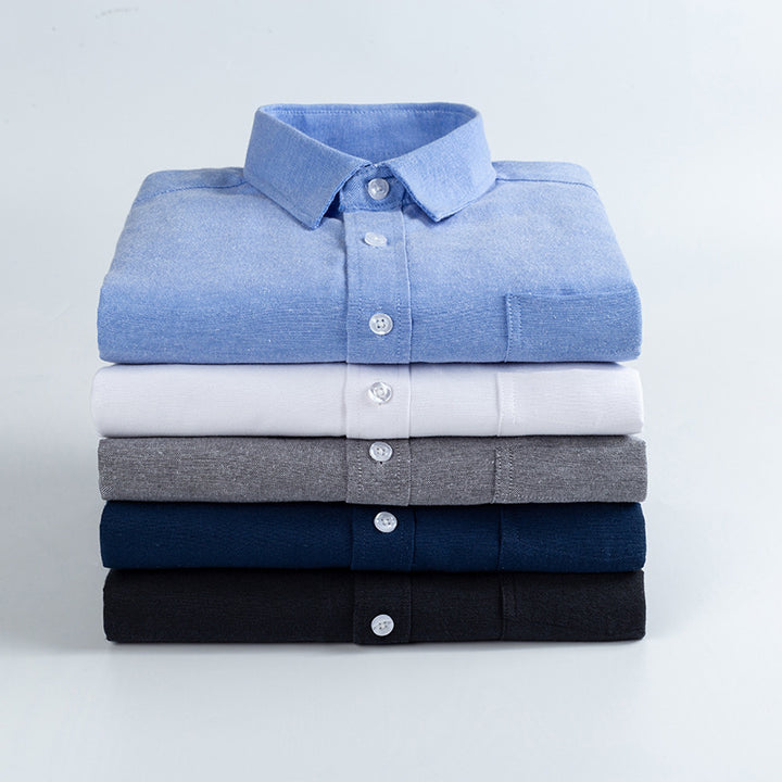 Men's Elegant Cotton Shirt with Modern Cut Lisslune