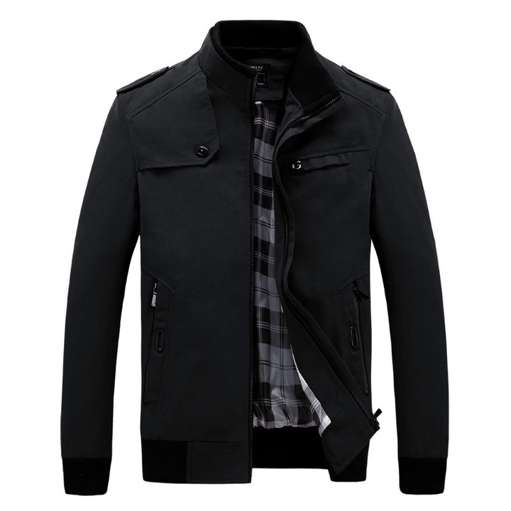 Men's fashionable transitional jacket with practical pockets and modern cut Lisslune