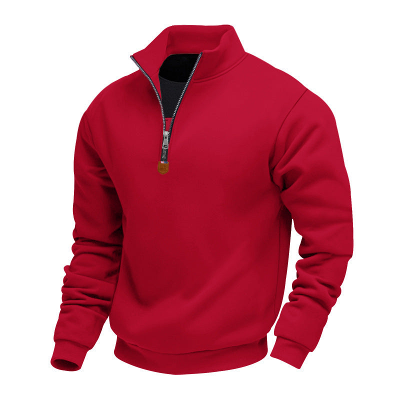 Men's sweatshirt with stand-up collar Lisslune