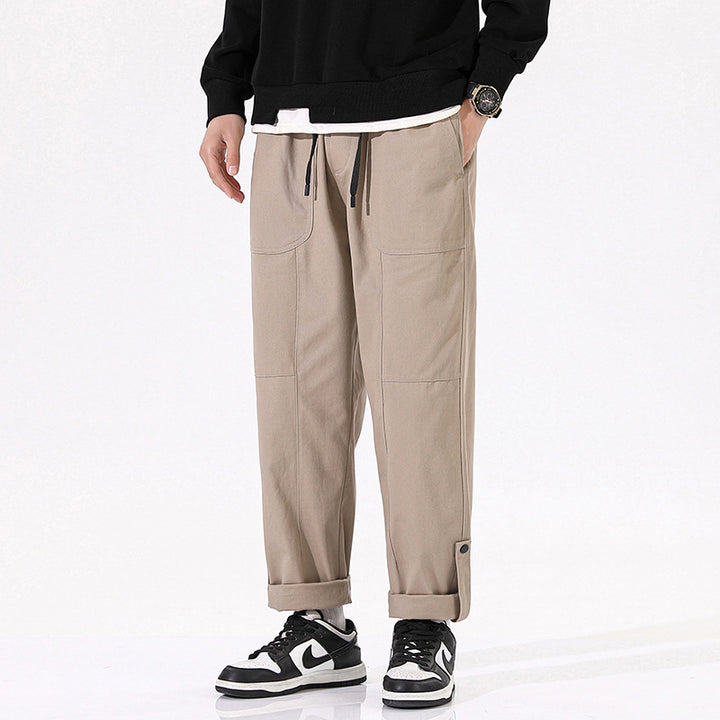 Men's cargo pants with a casual fit and practical pockets Lisslune