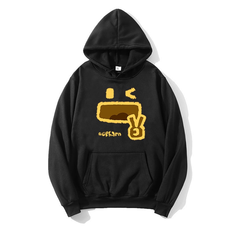 Women's hoodie with creative emoji design Lisslune