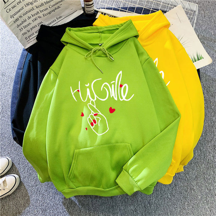 Women hoodie with creative graphic design Lisslune