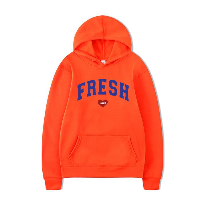 Women's hoodie with playful lettering and soft inner fleece Lisslune