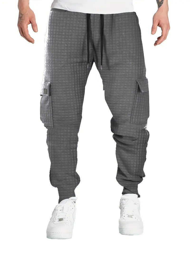 Men's fashionable cargo joggers in casual design Lisslune