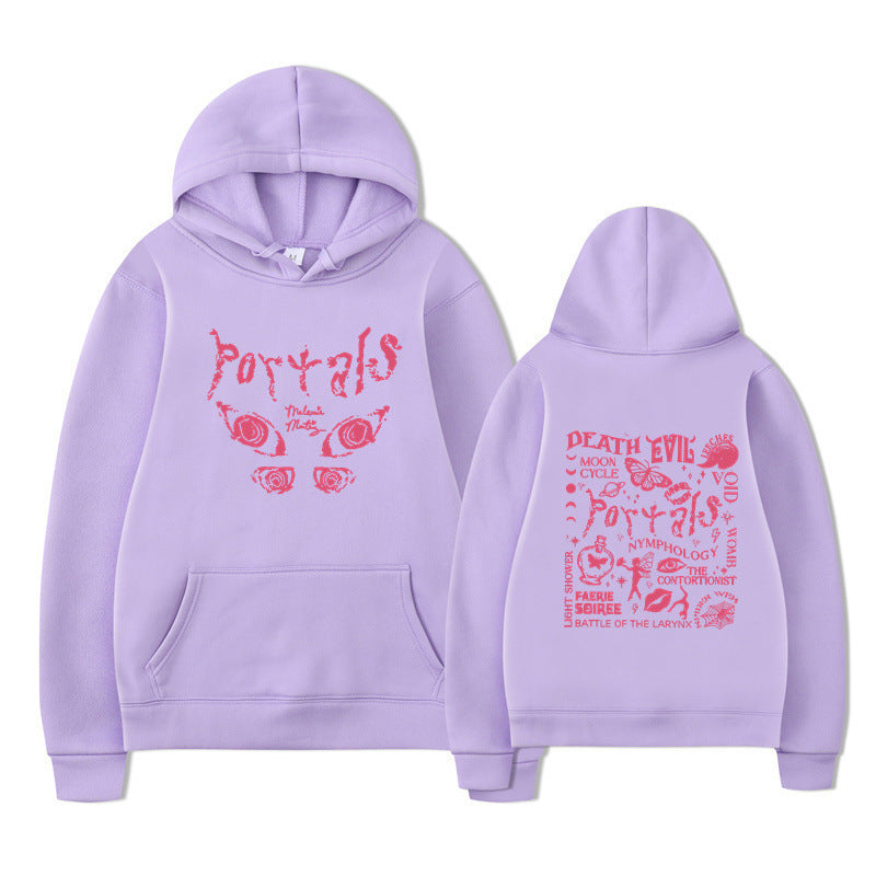 Women's hoodie with creative motif and comfortable fit Lisslune