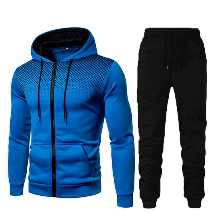 Men's Athletic Tracksuit Set with Breathable Material and Modern Insets Lisslune