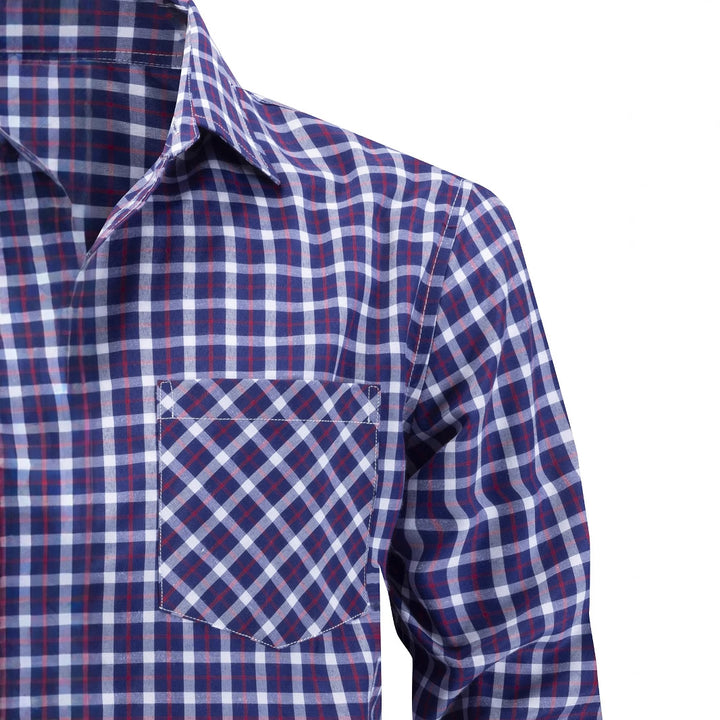 Men's Checked Shirt Lisslune
