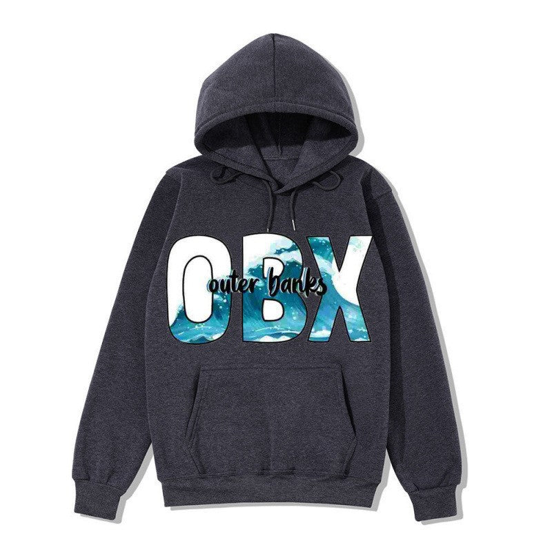 Women's hoodie with maritime graphic design Lisslune