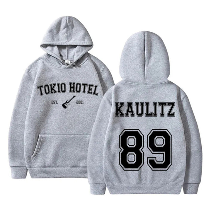 Women's hoodie with modern band design and comfortable fit Lisslune