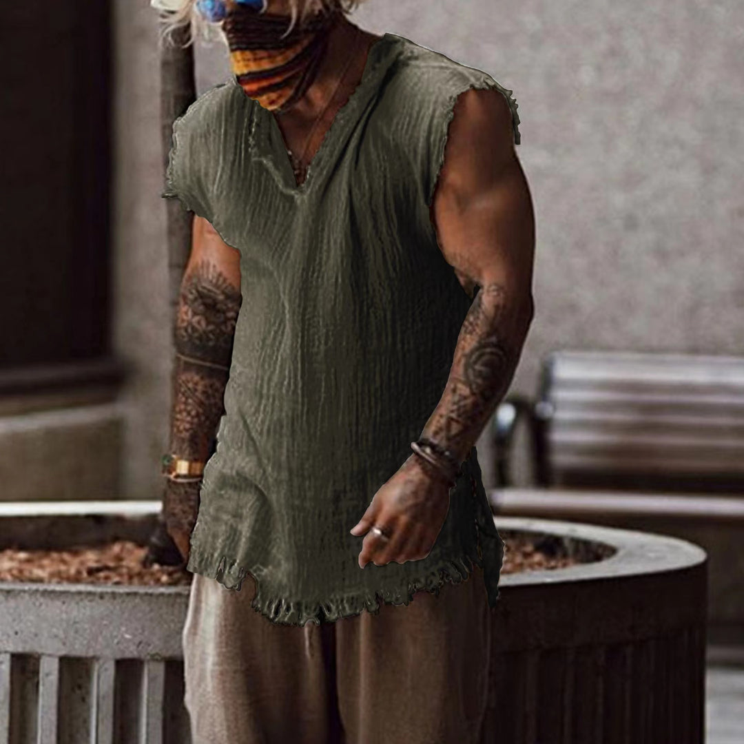 Men's casual oversized T-shirt Lisslune