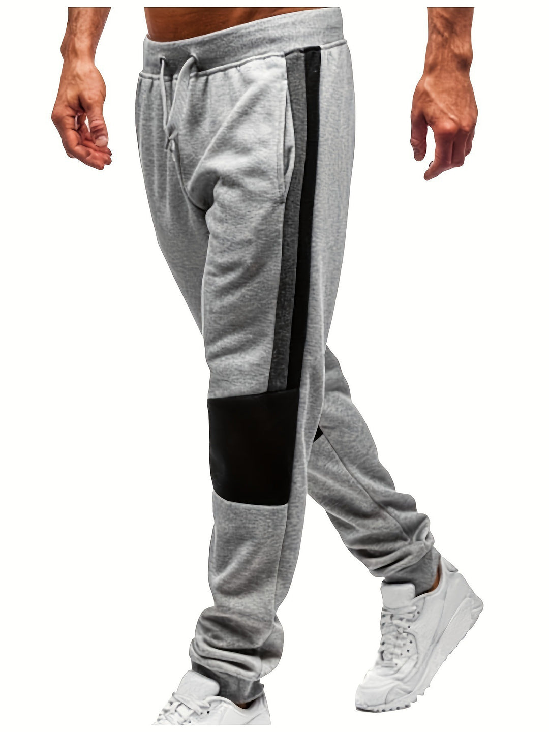 Men's Sporty Jogging Pants with Functional Pockets Lisslune