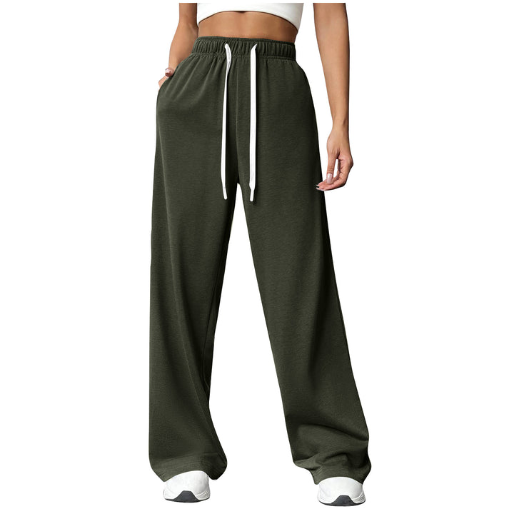 Women comfortable wide-leg pants Lisslune