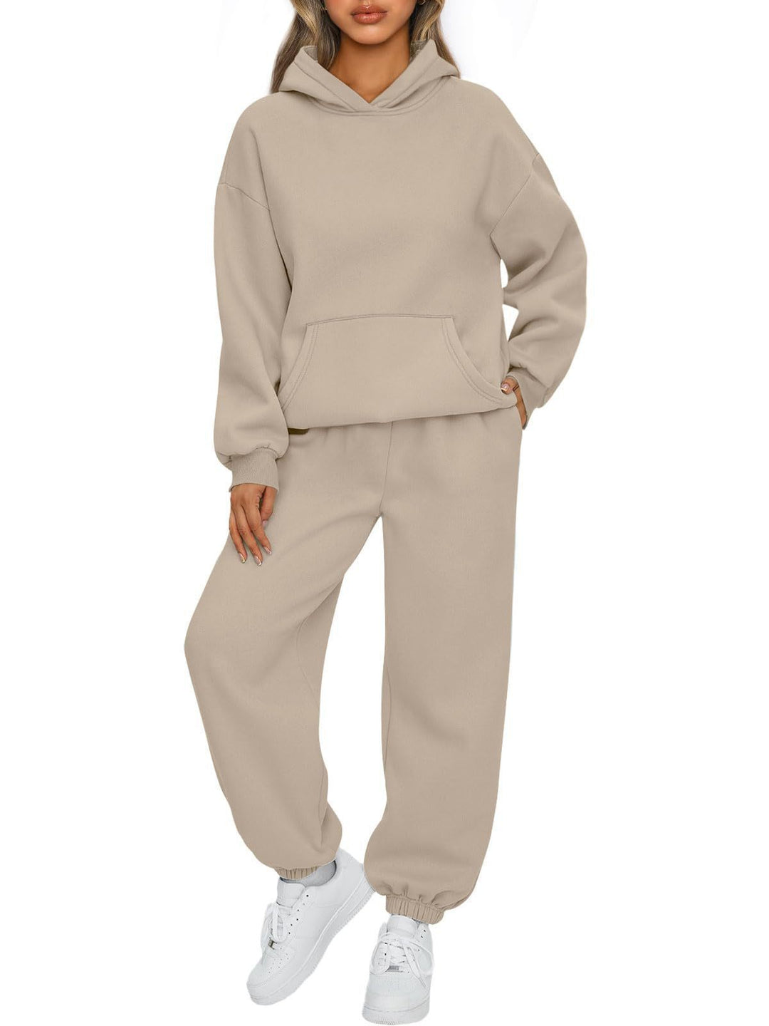 Women's Comfortable Hoodie Suit Made of Soft Sweat Fabric Lisslune