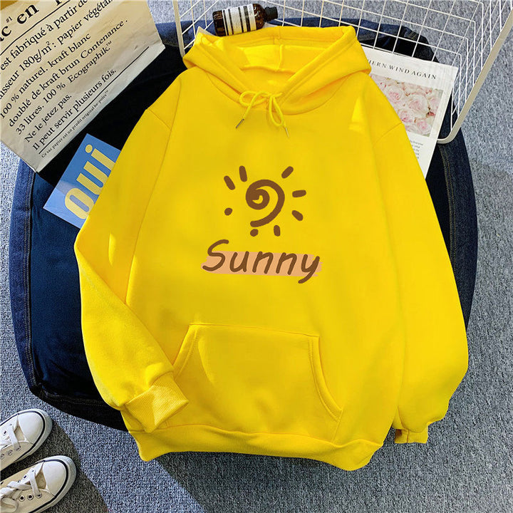 Women's Hoodie with Sunny Graphic Lisslune