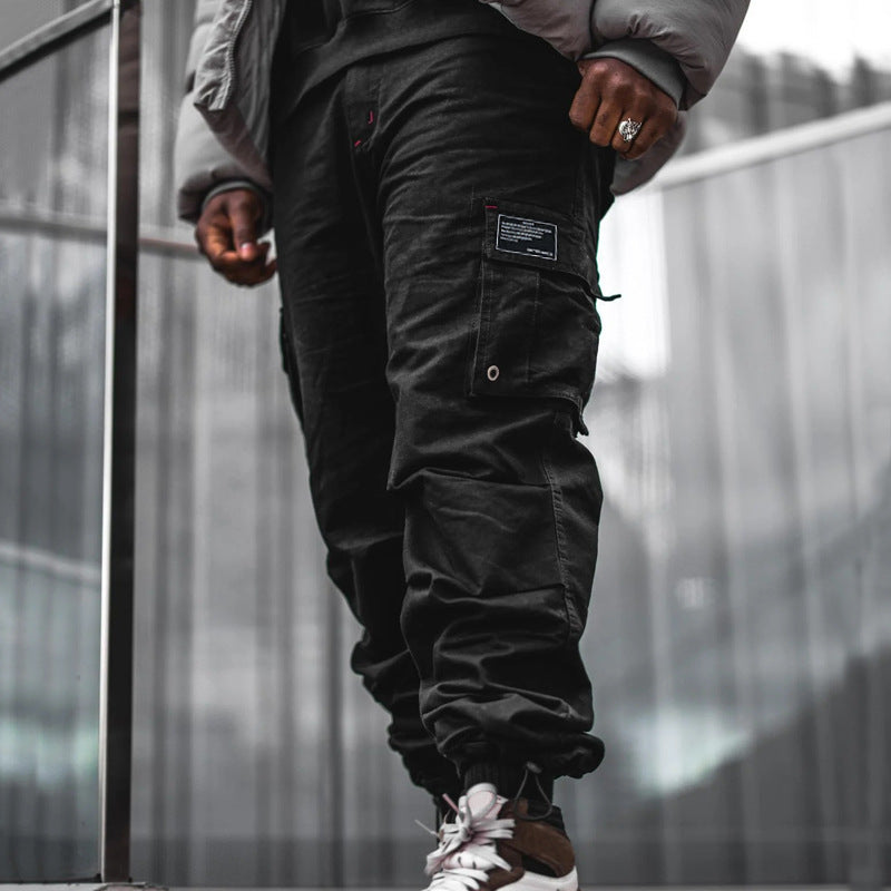 Men's Cargo Pants with practical side pockets and adjustable drawstring Lisslune