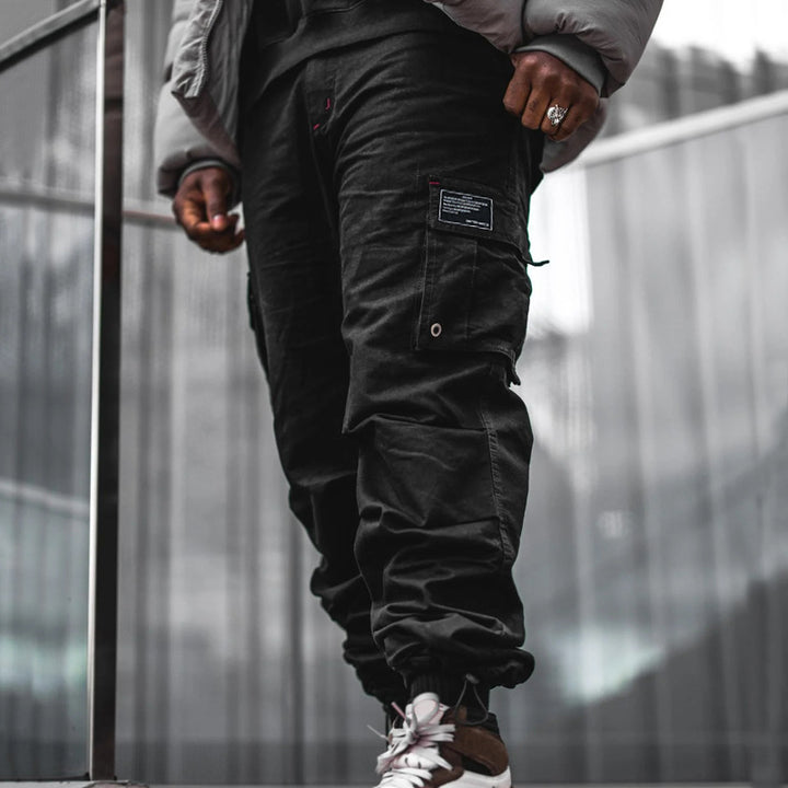 Men's Cargo Pants with practical side pockets and adjustable drawstring Lisslune