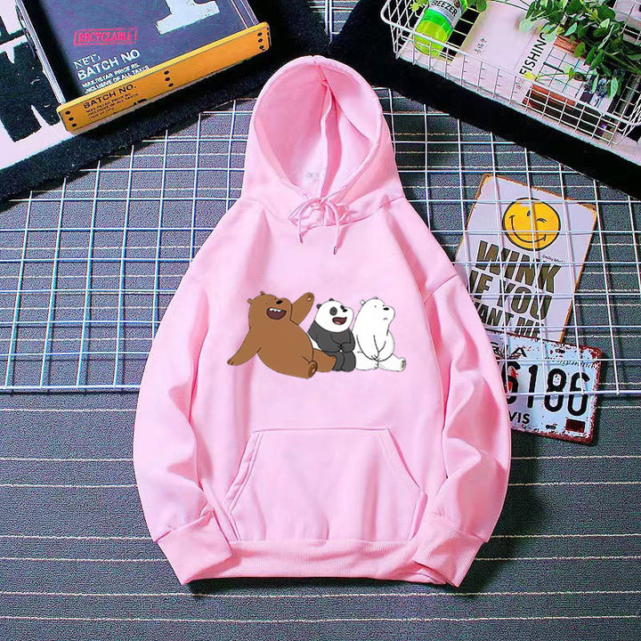 Women's hoodie with humorous animal motif Lisslune