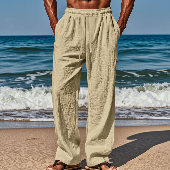 Men's relaxed beach pants made of breathable and lightweight material Lisslune