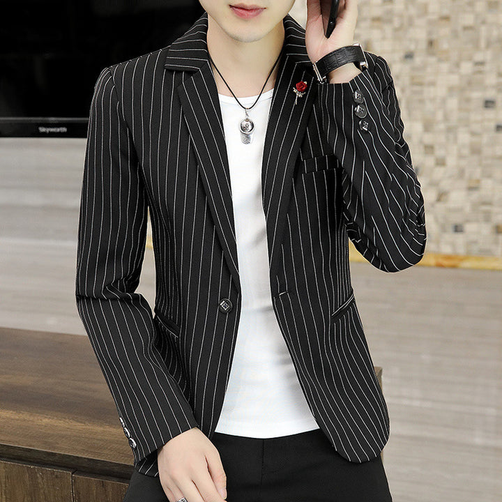 Men's stylish striped blazer Lisslune