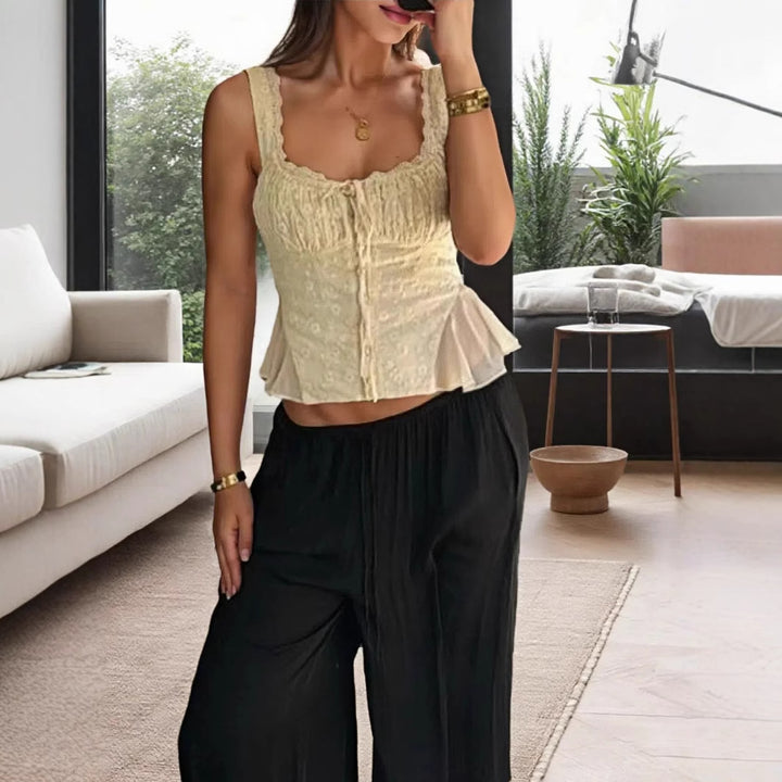 Women's elegant maxi dress with off-shoulder design and sophisticated ruffle details