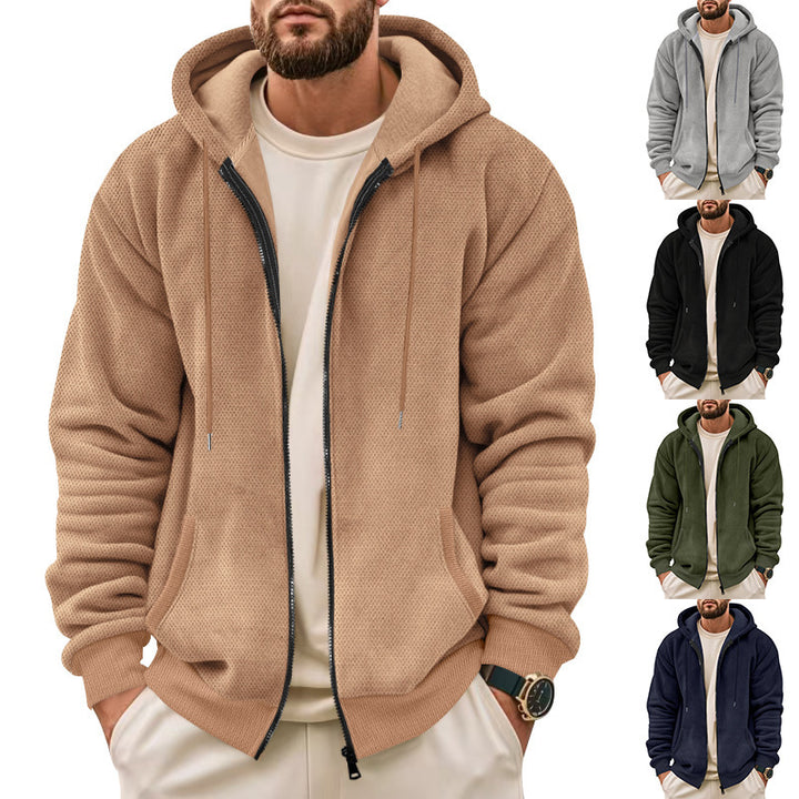 Men's hoodie with innovative material and practical pockets Lisslune