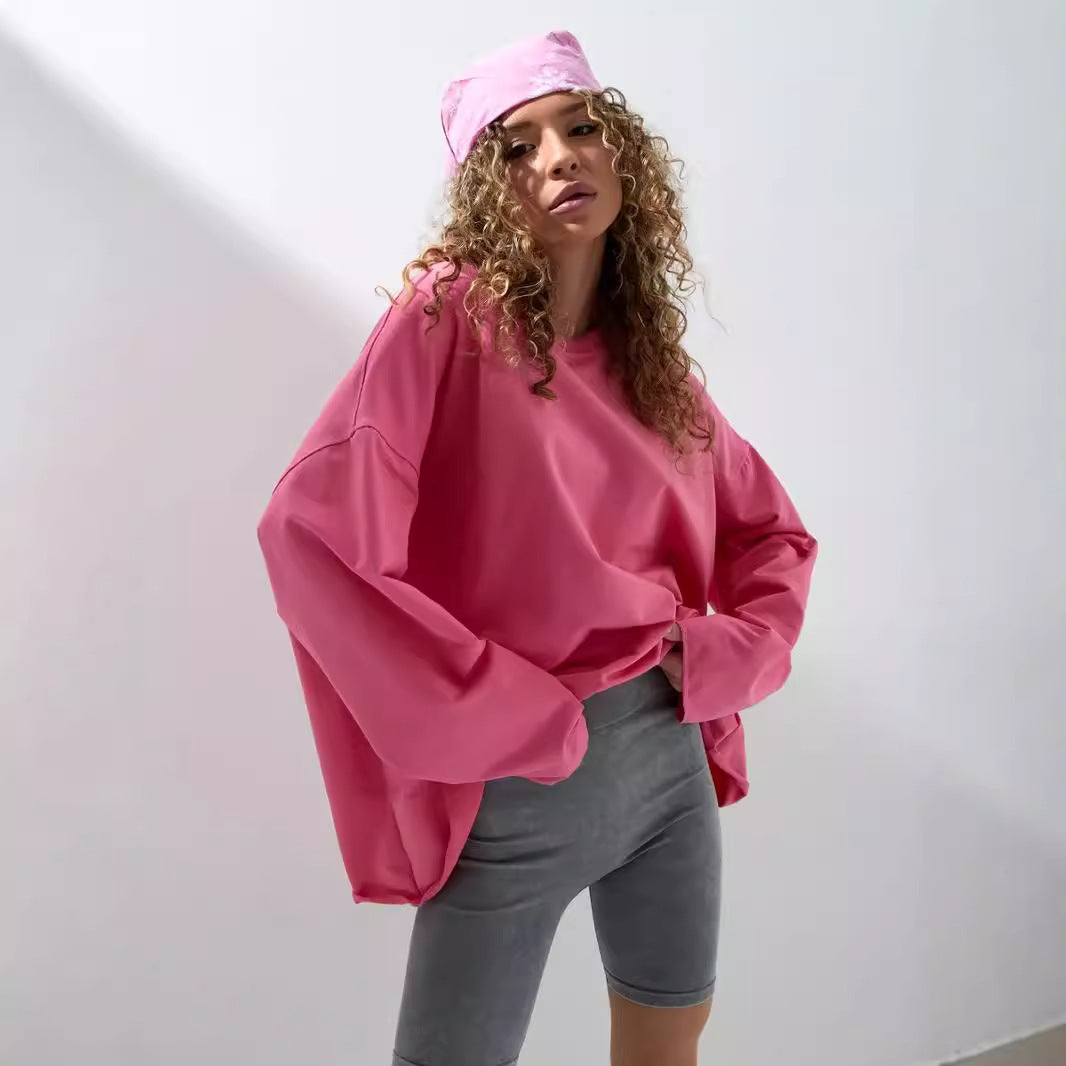 Women's oversized long sleeve shirt Lisslune