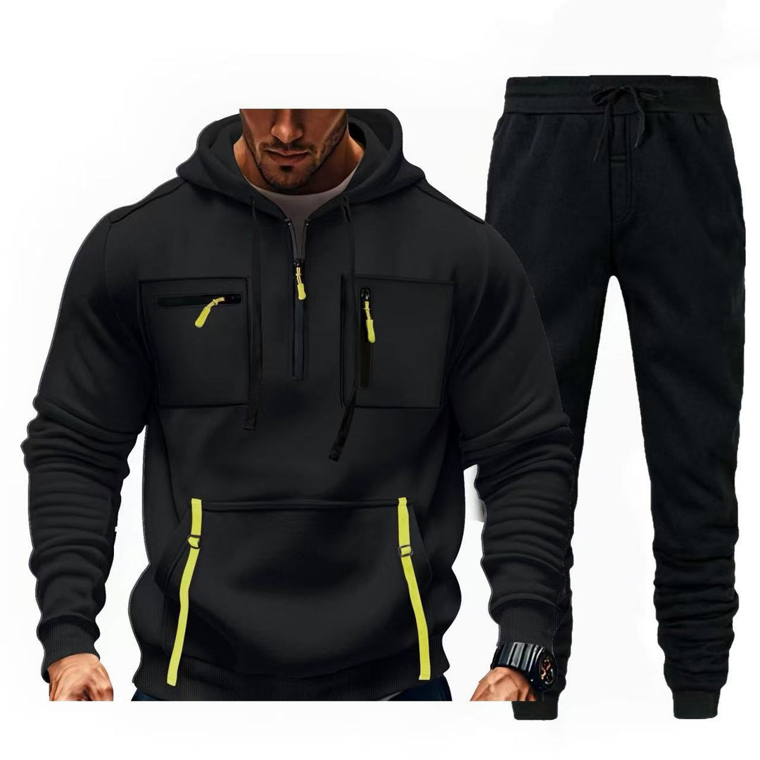Men's multifunctional hoodie and jogging pants combination Lisslune