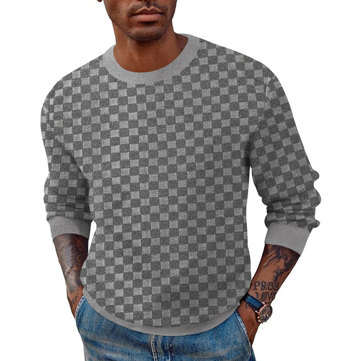 Men's stylish structured sweater Lisslune