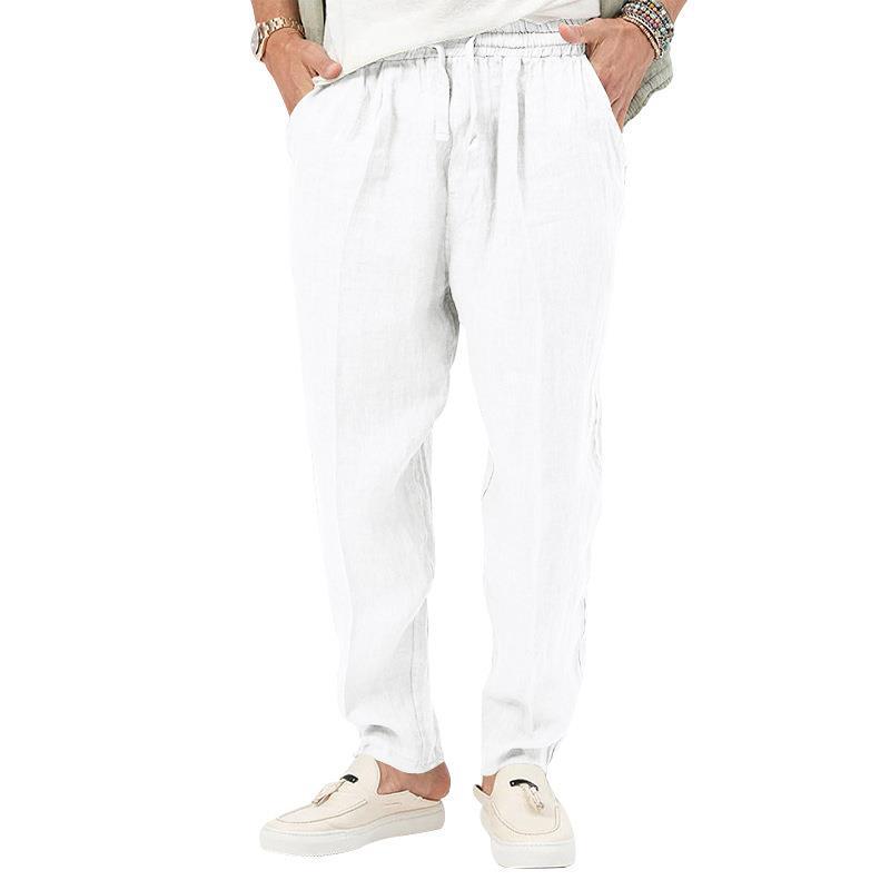 Men's loose linen pants Lisslune